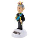 Figurine solaire King Charles