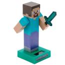 Solar-powered Wobbling figure Minecraft Steve