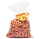 Orange flavored hard candies 1000 g