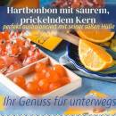 Orange flavored hard candies 1000 g