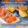 Orange flavored hard candies 1000 g