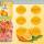 Orange flavored hard candies 1000 g