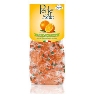 Perle di Sole Geleebonbons mit Orangengeschmack 200 g