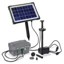 Solar-powered pond pump kit Palermo LED